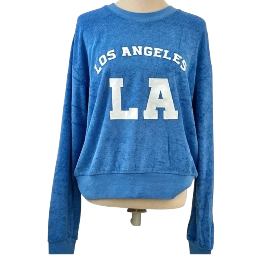 Daydream Nation Los Angeles Oversized Terry Sweatshirt NEW WITH TAGS  S